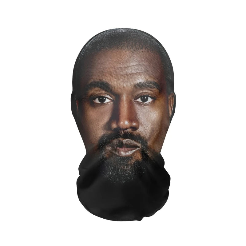 FaceFlip mesh costume mask — Classic Beard