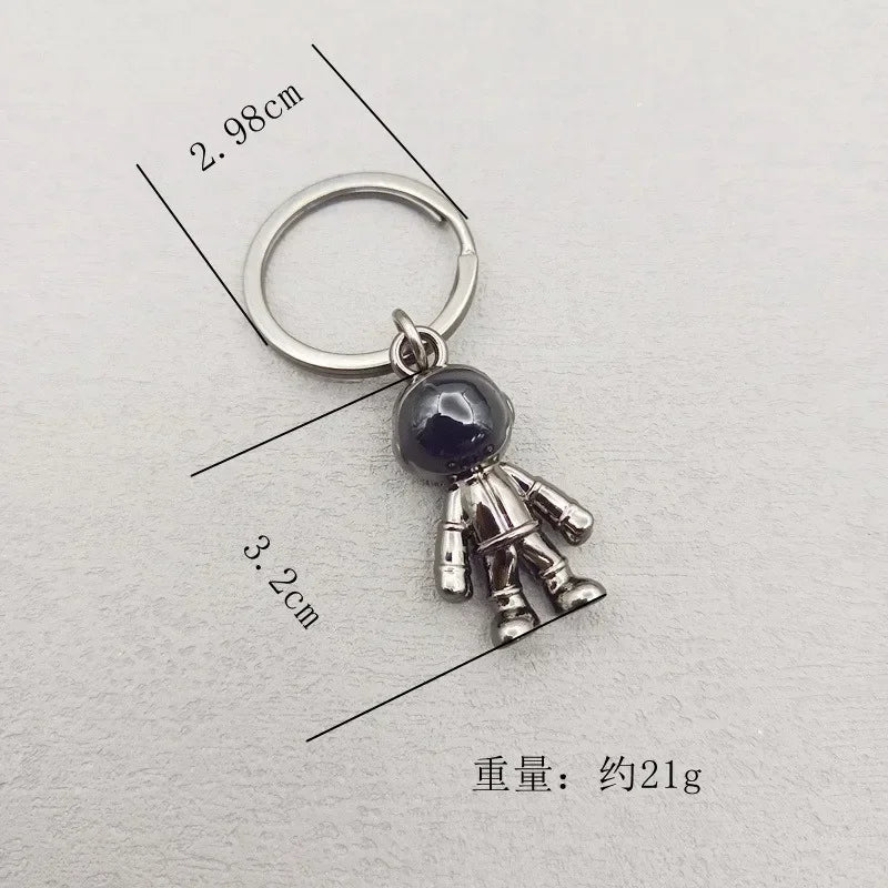 Astronaut Key Chain Pendant Bag Charm Robot Astronaut Keychain
