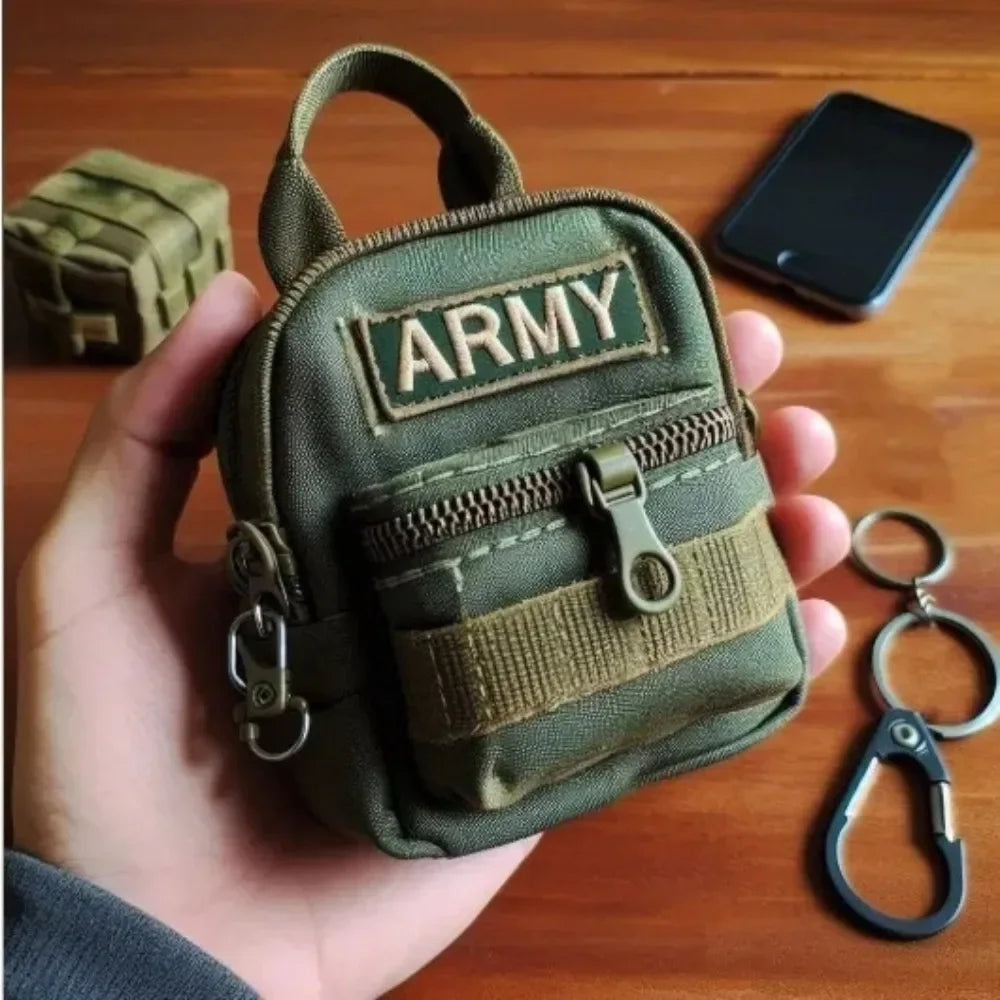 Armed Forces Mini Backpack Keychain Bag Charms Army Navy Air Force Marines Coast Guard