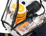 ClearLine Duo 12 by 12 by 6 inch clear tote size