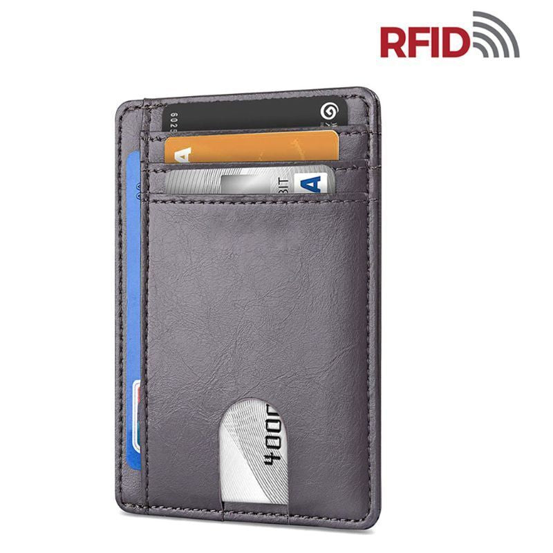 Smooth Gray wallet