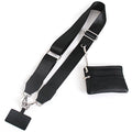 Hot Selling New Phone Lanyard with Zipper Pocket and Storage Bag Adjustable Wide Nylon Straps Can Replace Handbags and Wallets