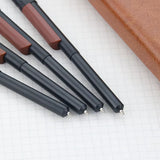 Close-up of the novelty ballpoint writing tips