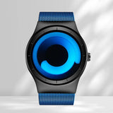 NEW Creative Quartz Watches Men Top Fashion Brand Casual Stainless Steel Mesh Band Unisex Watch Clock Male Female Gentleman Gift
