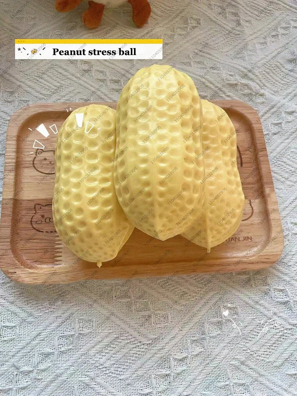 Peanut Stress Ball Fidget Toy