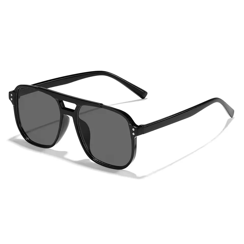 Vintage Aviator Sun Glasses for Men or Women Big Oversized Retro Aviators Sunglasses Unisex Square Shades