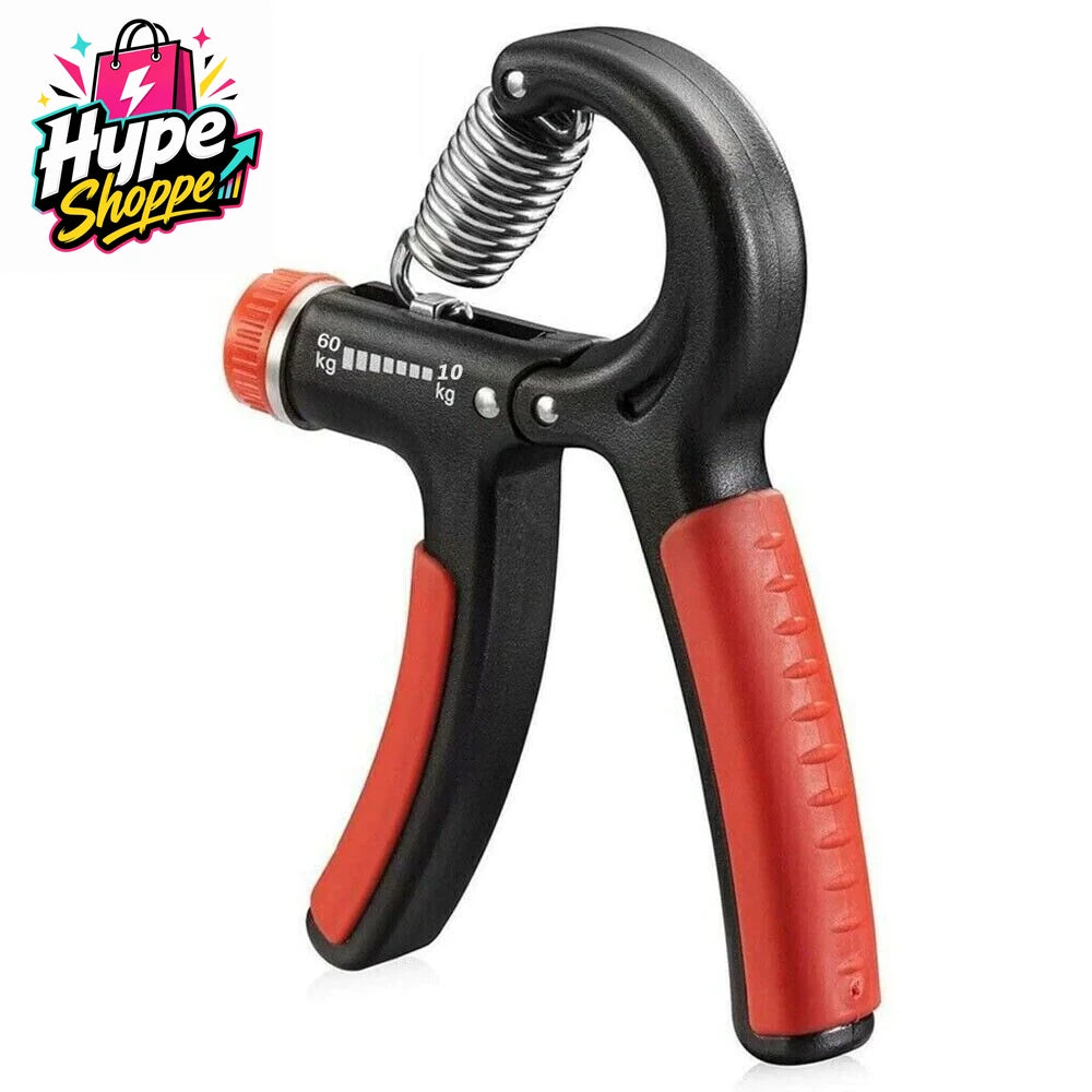 Hand Grip Strength Power Trainer Gripper Strengthener Adjustable Gym Exerciser