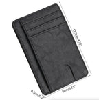 Supplier measurement diagram for the slim wallet
