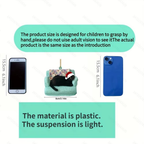 Cat ornament supplier comparison image identifying plastic material