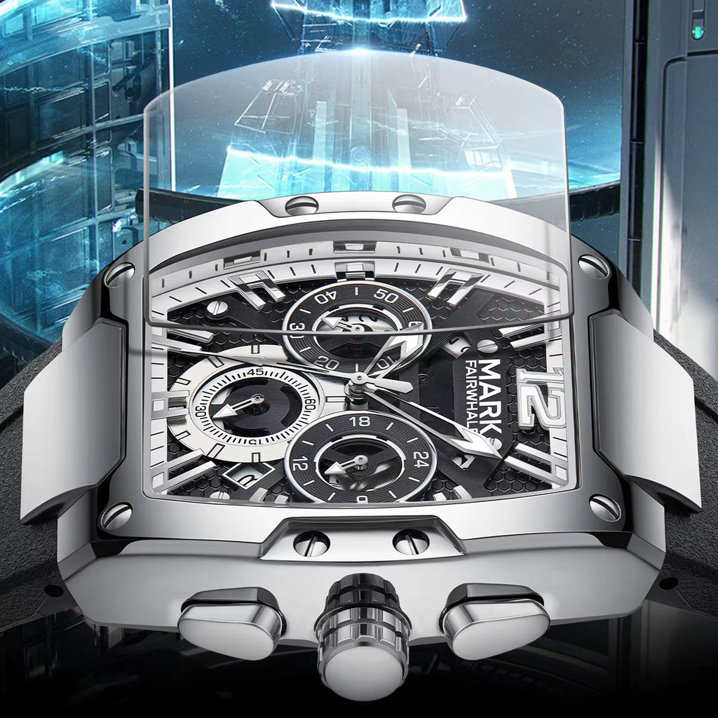 Supplier illustration of the watch case and internal movement
