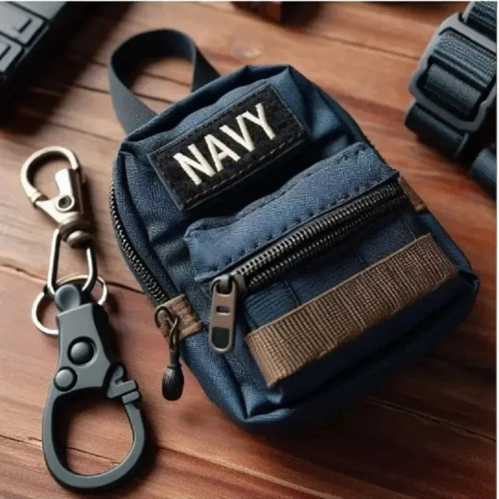 Armed Forces Mini Backpack Keychain Bag Charms Army Navy Air Force Marines Coast Guard