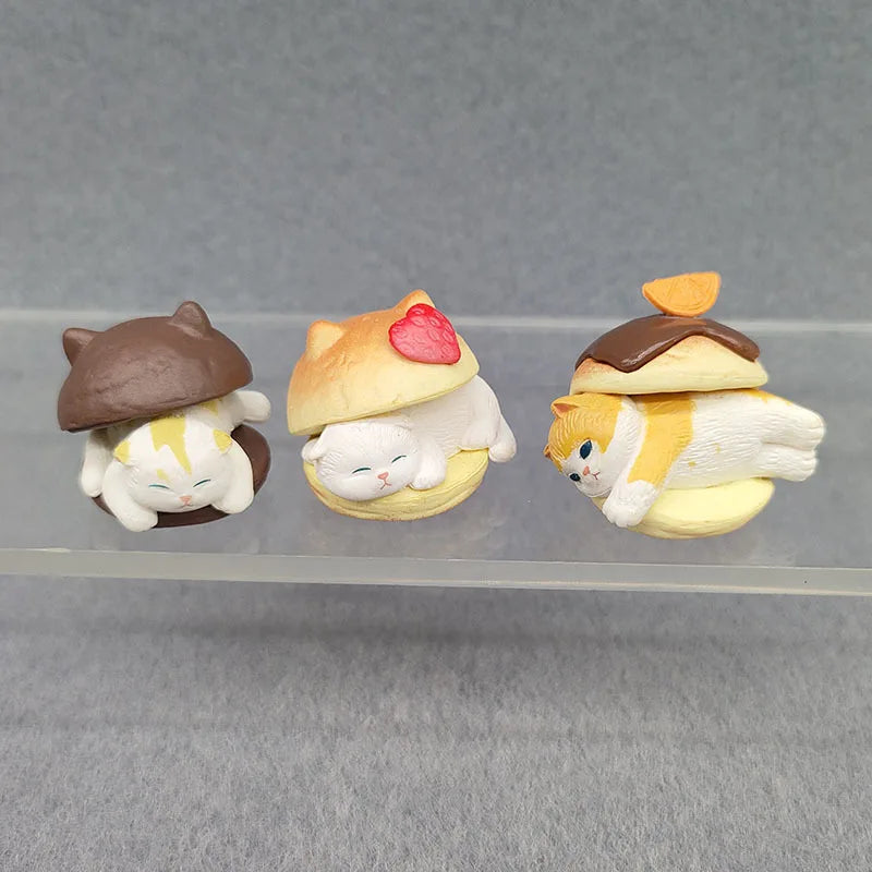 Mofusand Burger Cat Blind Box Series Kitty Figures