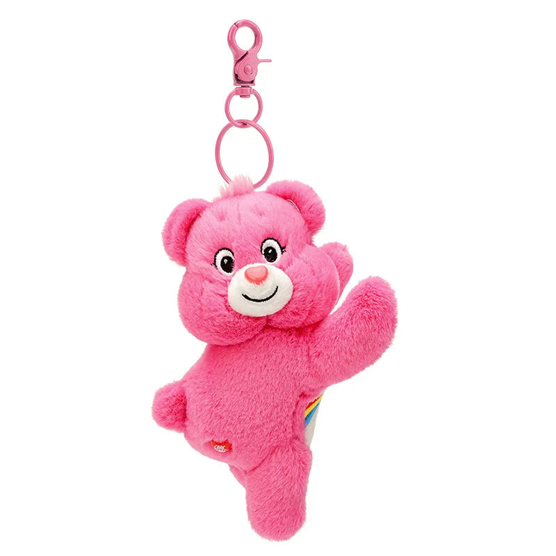 Genuine Carebears Bag Charms Scented Plush Keychain Stuffed Toys Keyring Keychain Backpack Charm