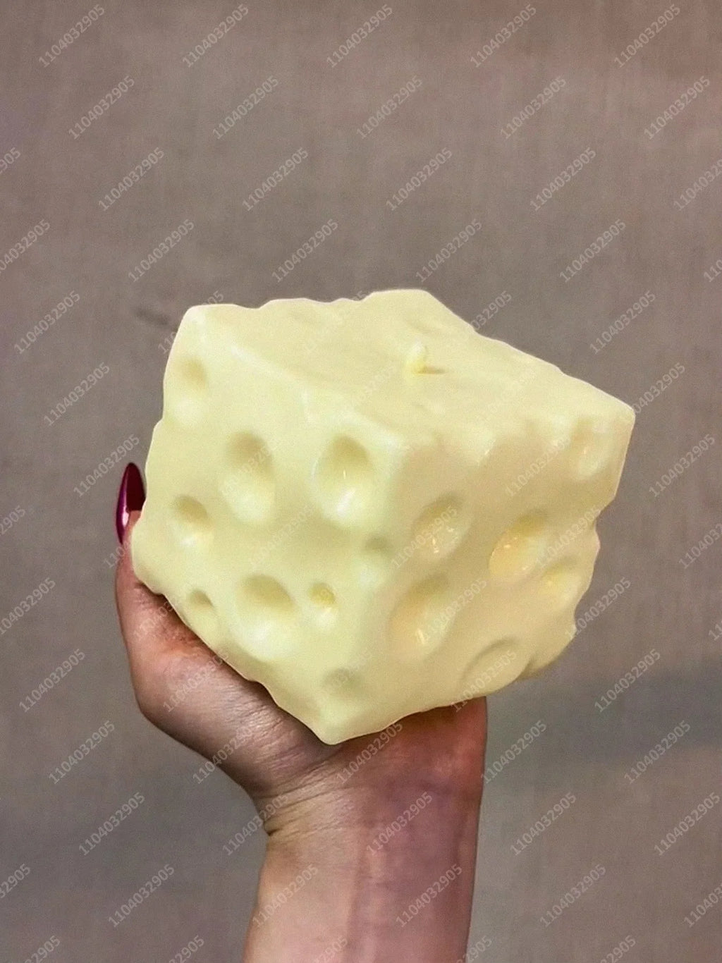 Squishy Cheese Cube Squeeze Toy, Stocking Stuffers for Kids Teens, Soft Simulation Food Squeeze Toy, Cute Desk Decor, Birthday Gift for Girls Boys, Office Classroom Squish Fidget Pack
