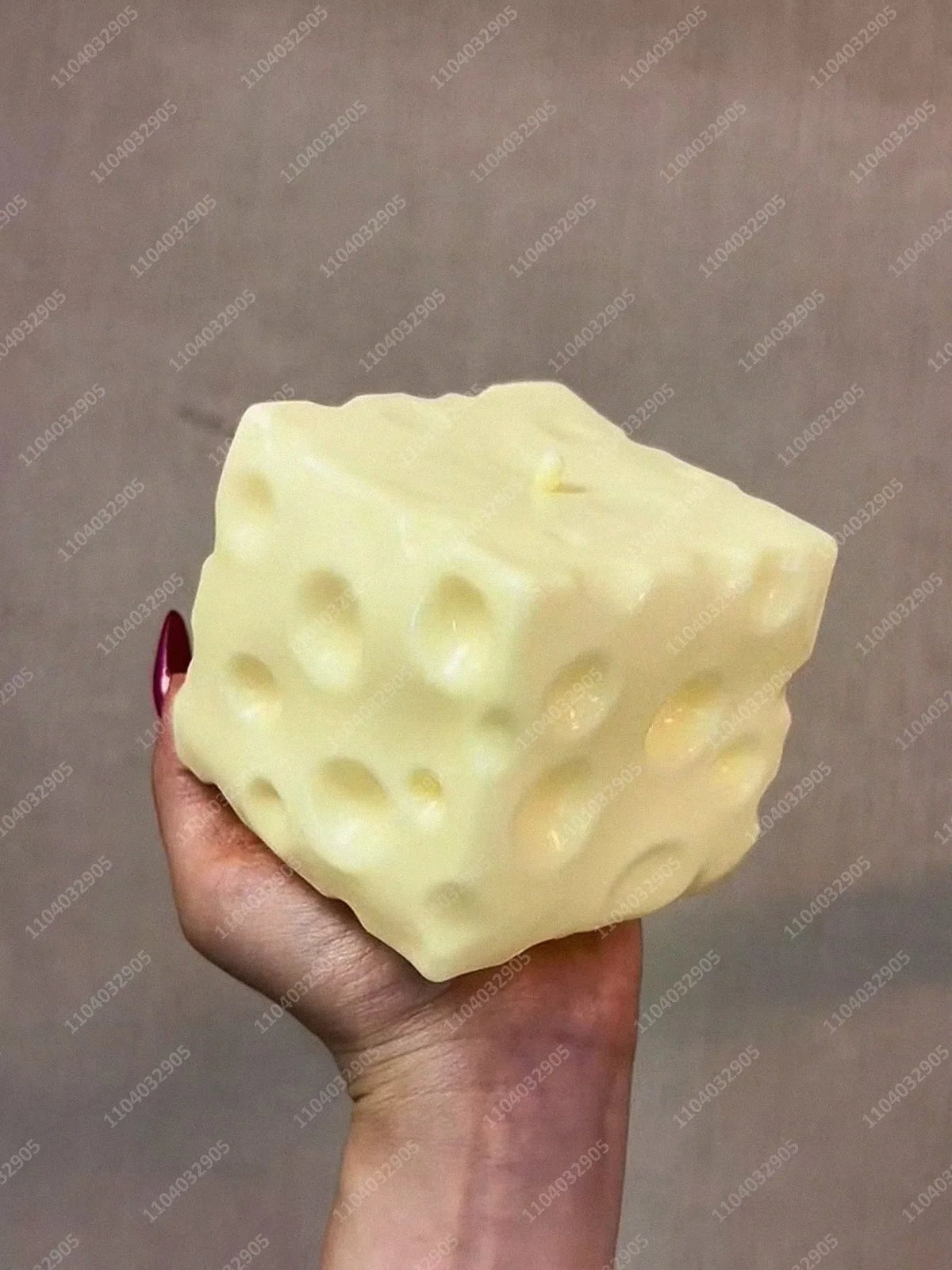 Squishy Cheese Cube Squeeze Toy, Stocking Stuffers for Kids Teens, Soft Simulation Food Squeeze Toy, Cute Desk Decor, Birthday Gift for Girls Boys, Office Classroom Squish Fidget Pack