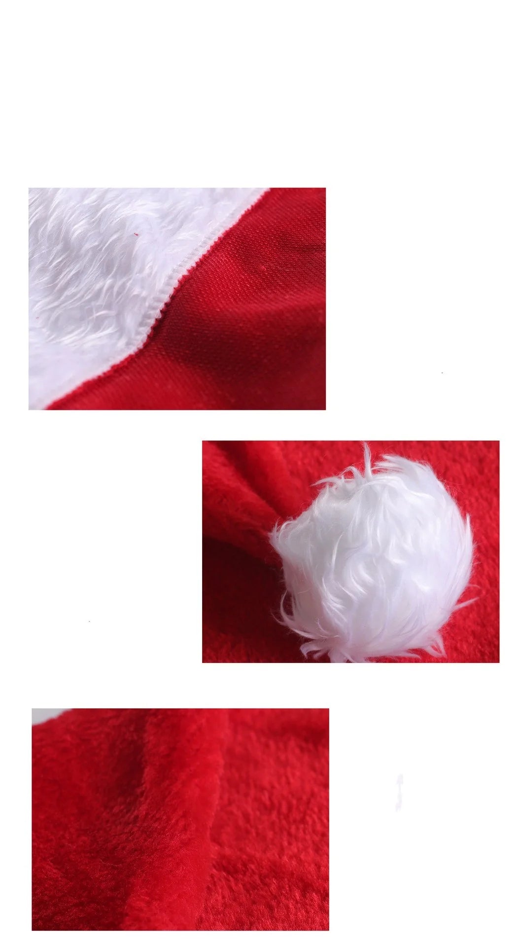 LED Light Up Christmas Santa Hat