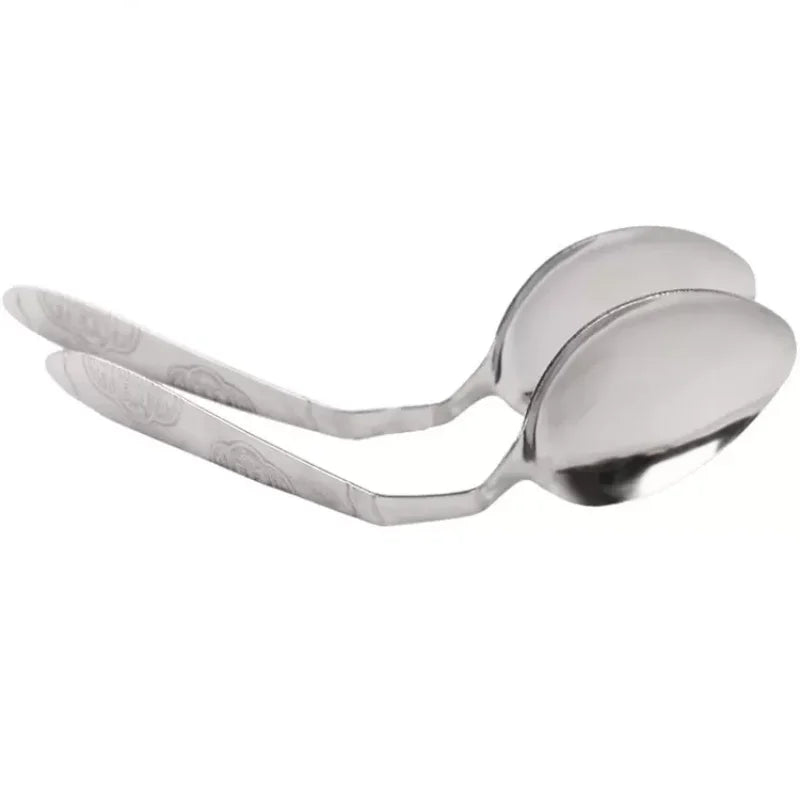 Easy Show Magical Magic Trick Mind Control Bending Spoon Telepathy Close Shot Magic Funny Party Puzzle Toy Gifts for Children