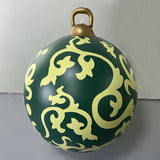 JumboJoy 23.6-Inch Inflatable Christmas Ornament – Outdoor PVC Holiday Decor