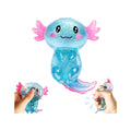Squishy Axolotl Fidget Stress Ball, Cute Squishies Axolotls Toy, Stocking Stuffer Easter Basket Stuffers, Stress Ball Squeeze Toys for Stress Relief