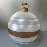 JumboJoy 23.6-Inch Inflatable Christmas Ornament – Outdoor PVC Holiday Decor