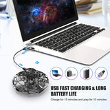 SkyLoop LED Flying UFO Spinner – USB Rechargeable Toy