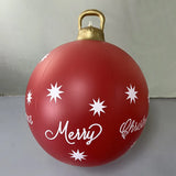 JumboJoy 23.6-Inch Inflatable Christmas Ornament – Outdoor PVC Holiday Decor