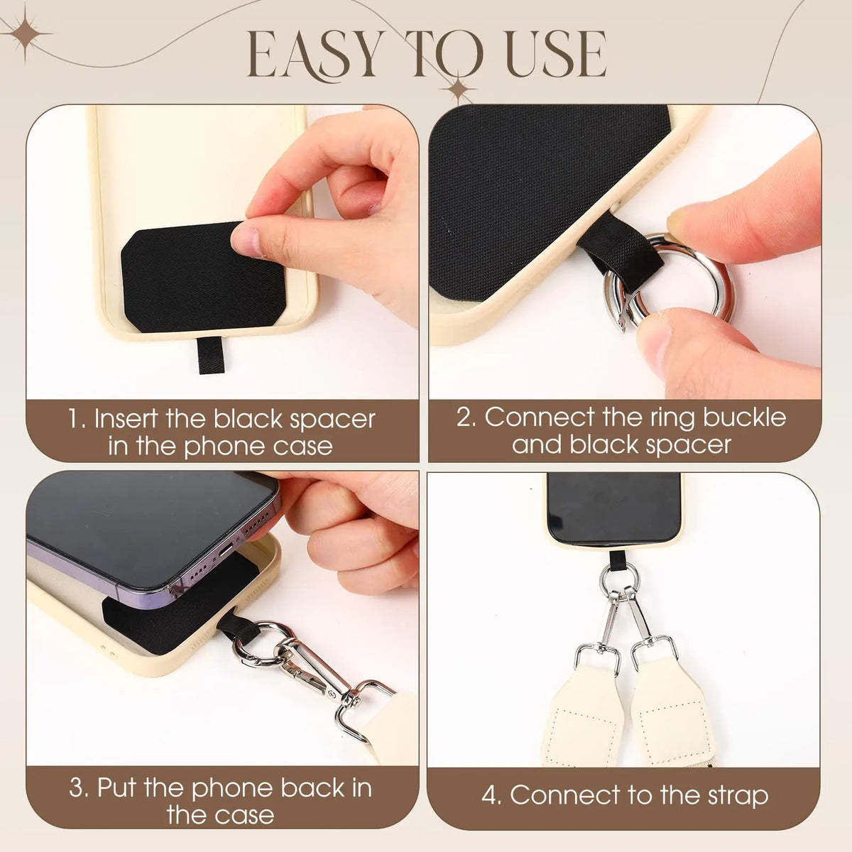 Hot Selling New Phone Lanyard with Zipper Pocket and Storage Bag Adjustable Wide Nylon Straps Can Replace Handbags and Wallets