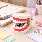 Creative Tooth Teeth Stapler Funny Prank Novelty Stationery Mini Portable Staplers Office School Student Desk Supplies Gift