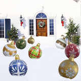 JumboJoy 23.6-Inch Inflatable Christmas Ornament – Outdoor PVC Holiday Decor
