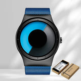 NEW Creative Quartz Watches Men Top Fashion Brand Casual Stainless Steel Mesh Band Unisex Watch Clock Male Female Gentleman Gift