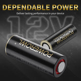High Capacity A23 Batteries 6 Pack, Premium Alkaline 21/23 23A 12V Battery