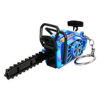 FTCY Mini Chainsaw Model Key Rings Pendant Realistic Logging Saw Key Adults Stress Relief Keychains Funny Key Gift