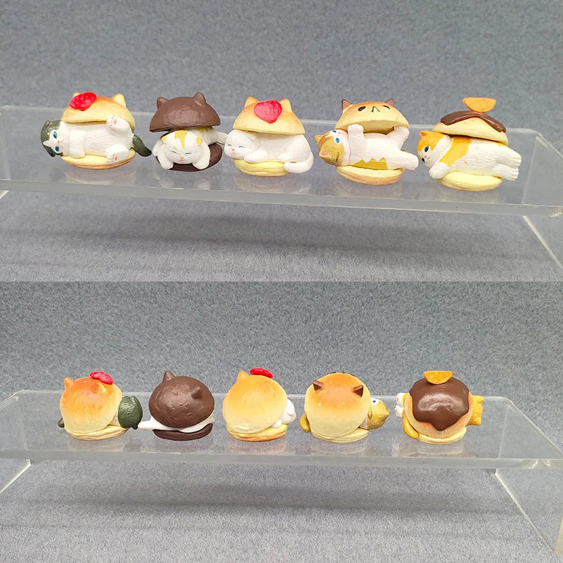 Mofusand Burger Cat Blind Box Series Kitty Figures