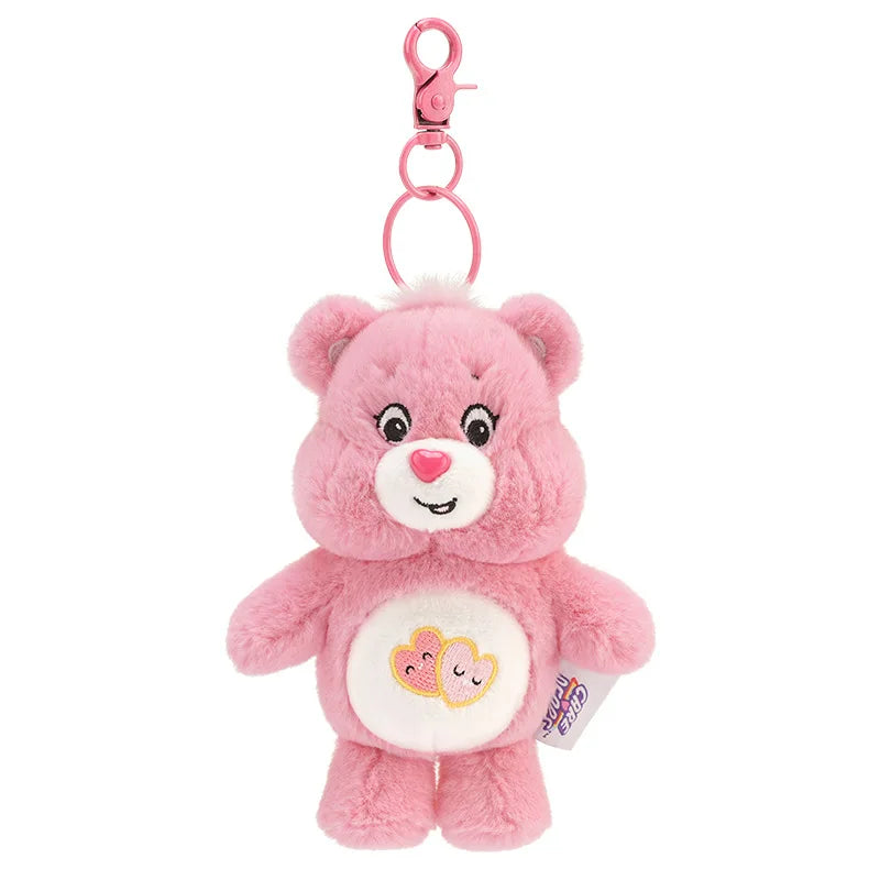 Genuine Carebears Bag Charms Scented Plush Keychain Stuffed Toys Keyring Keychain Backpack Charm