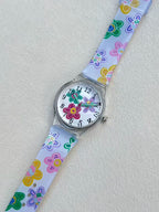 Casual Fashion Silicone Strap High Quality Classic Crystal Watch Cartoon Novelty Student/Women Watch