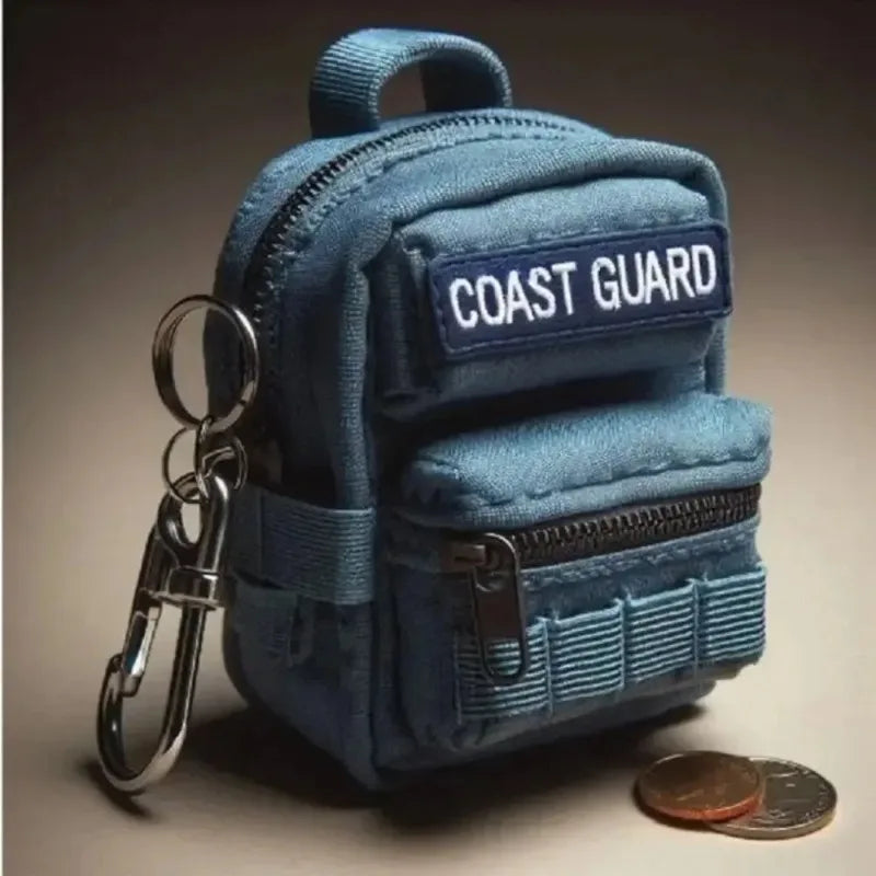 Armed Forces Mini Backpack Keychain Bag Charms Army Navy Air Force Marines Coast Guard