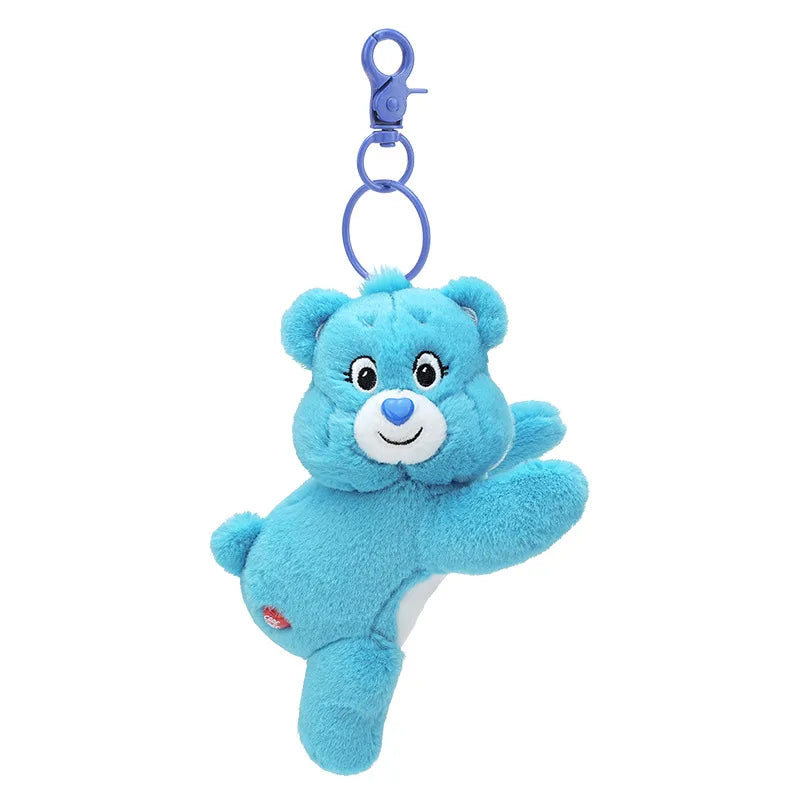 Genuine Carebears Bag Charms Scented Plush Keychain Stuffed Toys Keyring Keychain Backpack Charm