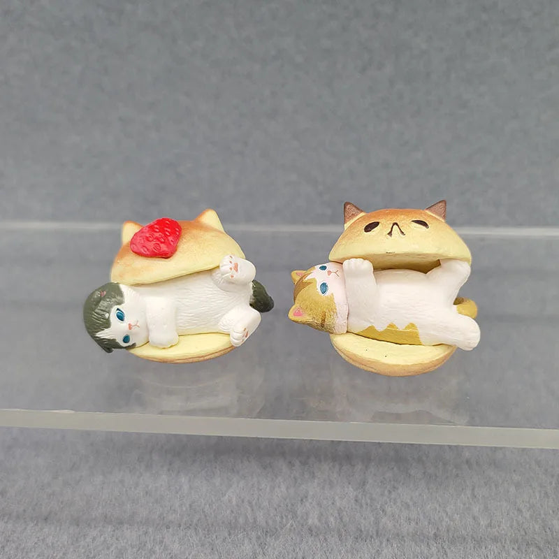 Mofusand Burger Cat Blind Box Series Kitty Figures