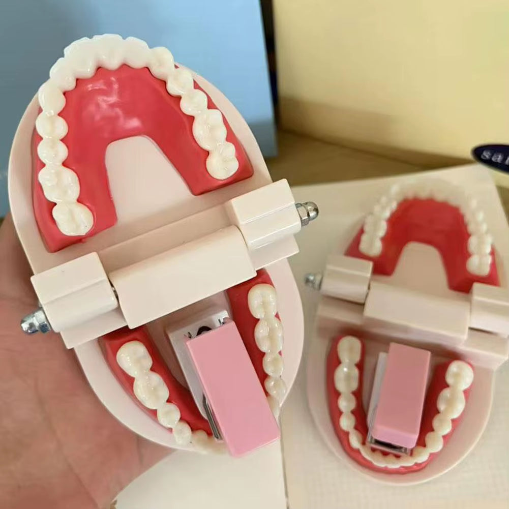 Creative Tooth Teeth Stapler Funny Prank Novelty Stationery Mini Portable Staplers Office School Student Desk Supplies Gift