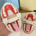 Creative Tooth Teeth Stapler Funny Prank Novelty Stationery Mini Portable Staplers Office School Student Desk Supplies Gift