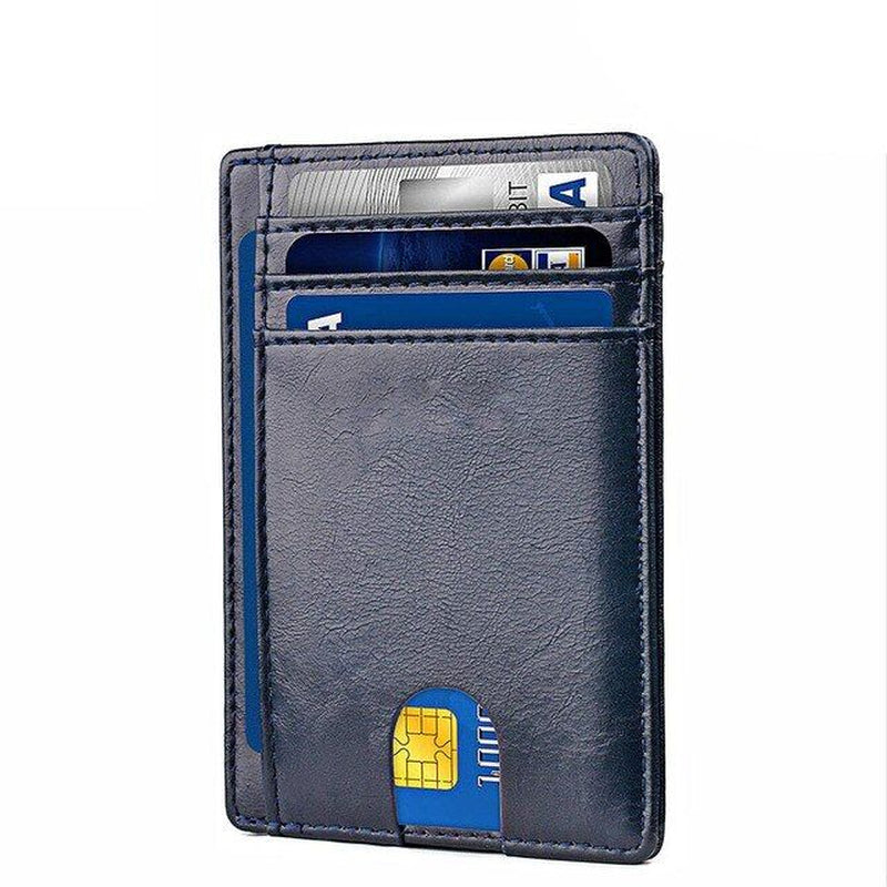 Smooth Blue wallet