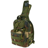 TrailGrid MOLLE tactical sling pack – Jungle Camo
