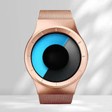 NEW Creative Quartz Watches Men Top Fashion Brand Casual Stainless Steel Mesh Band Unisex Watch Clock Male Female Gentleman Gift