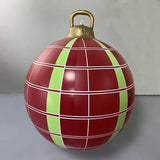 JumboJoy 23.6-Inch Inflatable Christmas Ornament – Outdoor PVC Holiday Decor