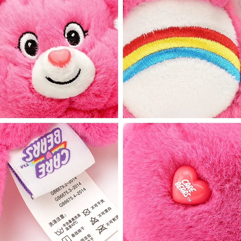 Genuine Carebears Bag Charms Scented Plush Keychain Stuffed Toys Keyring Keychain Backpack Charm