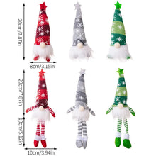 Battery-powered LED Christmas gnome seasonal decor