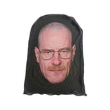 FaceFlip mesh costume mask — Glasses & Goatee
