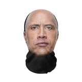 FaceFlip mesh costume mask — Bald Goatee — Fitted