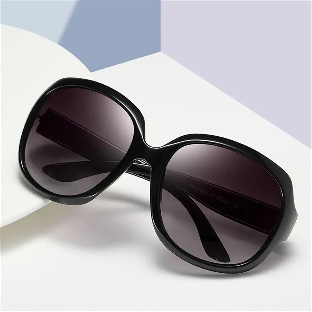 Vintage Oversized Sunglasses - Bug Eye Style Big Lens Sun Glasses 