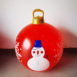 JumboJoy 23.6-Inch Inflatable Christmas Ornament – Outdoor PVC Holiday Decor